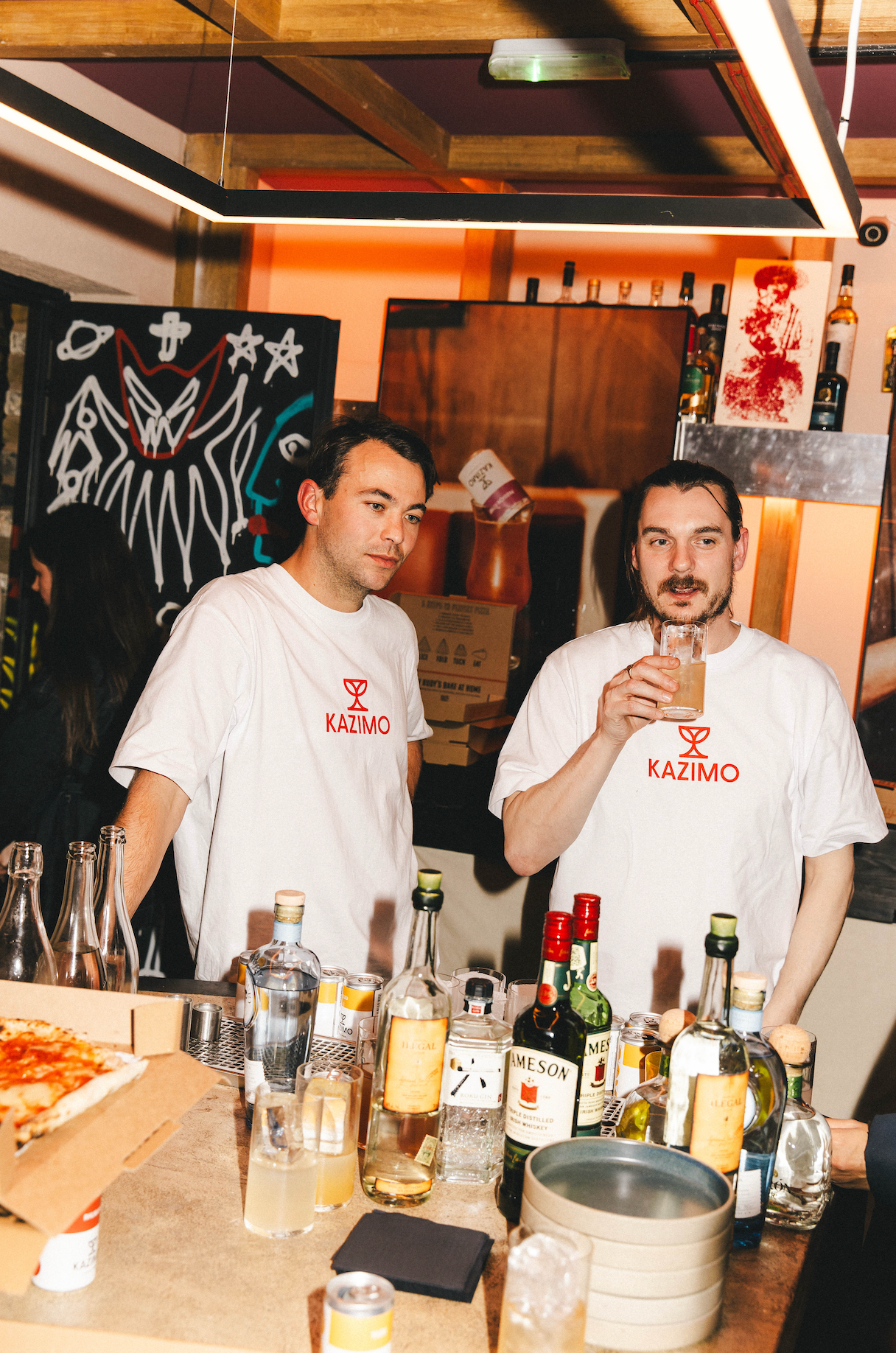 KAZIMO Rhubarb - T-shirt - Oversized Heavy