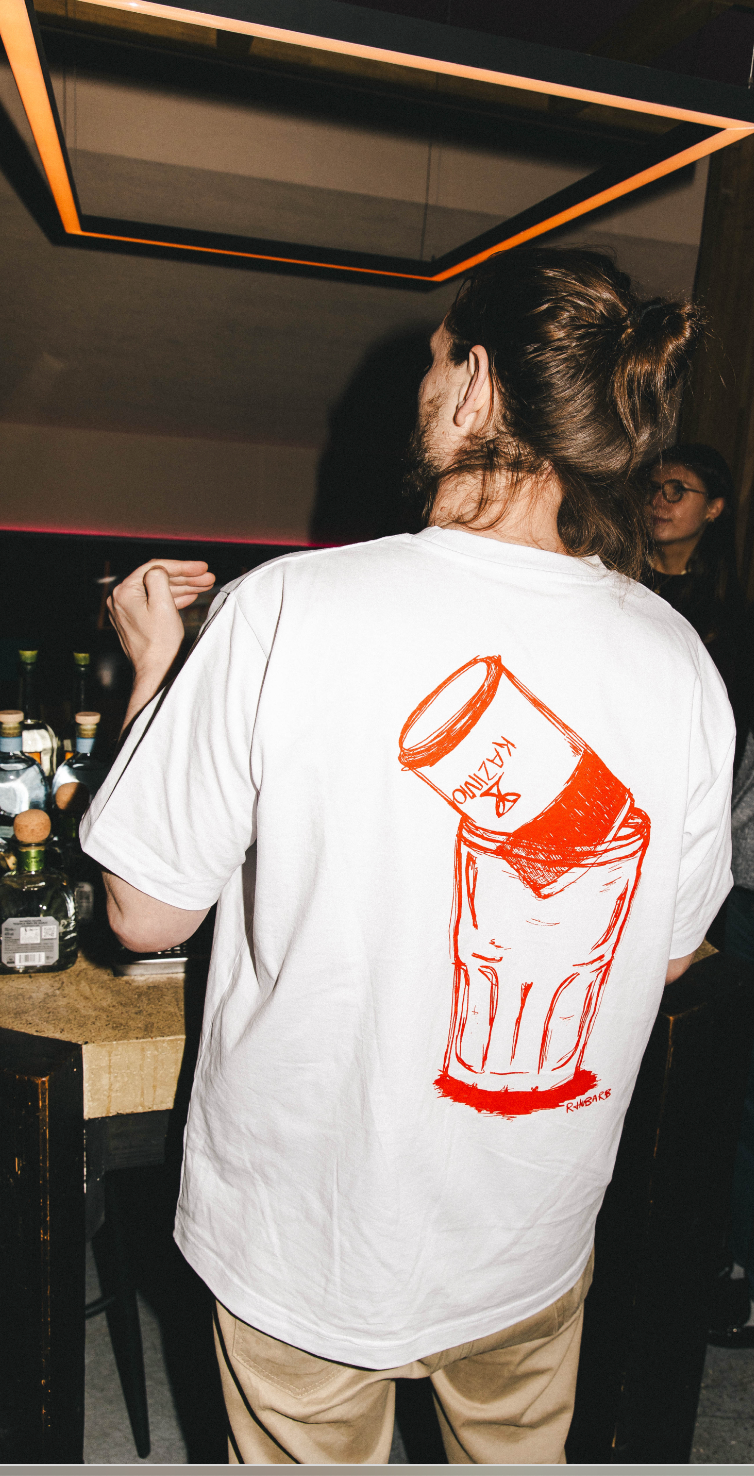 KAZIMO Rhubarb - T-shirt - Oversized Heavy