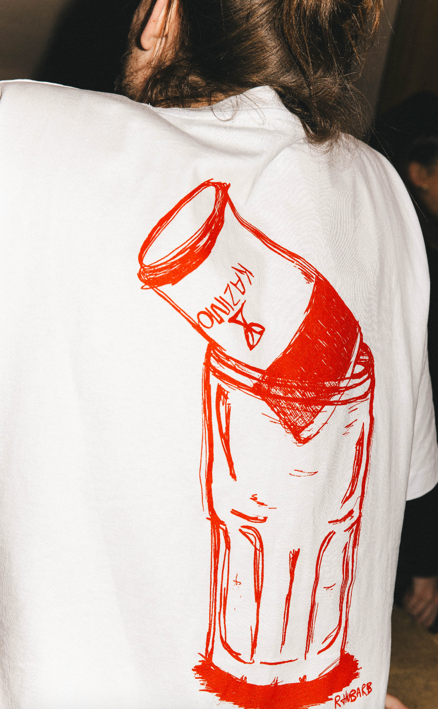 KAZIMO Rhubarb - T-shirt - Oversized Heavy